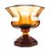 Goblet, Art Deco, crystal, Moser, Czechoslovakia, 1930s