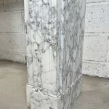 Louis XVI style marble fireplace