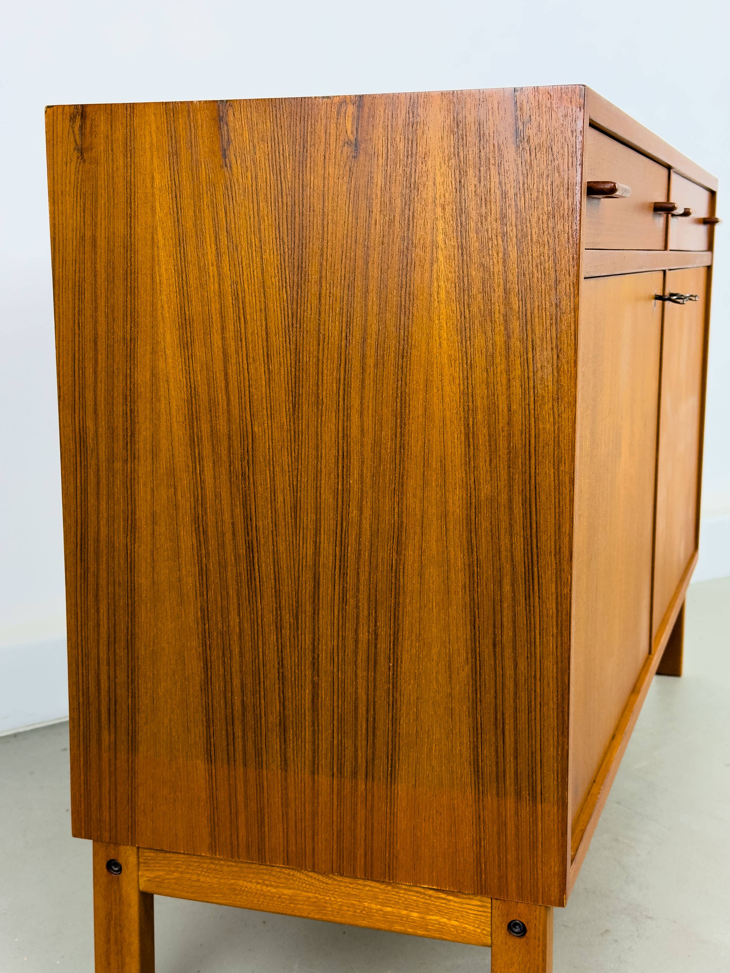Small Teak Sideboard by Interier Praha, 1960s