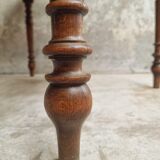 Extendable dining table elm wood