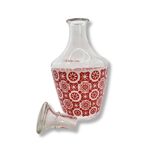Vintage 70s Carafe – Red Decor | Retro Glassware