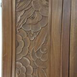 Old wardrobe with mirror