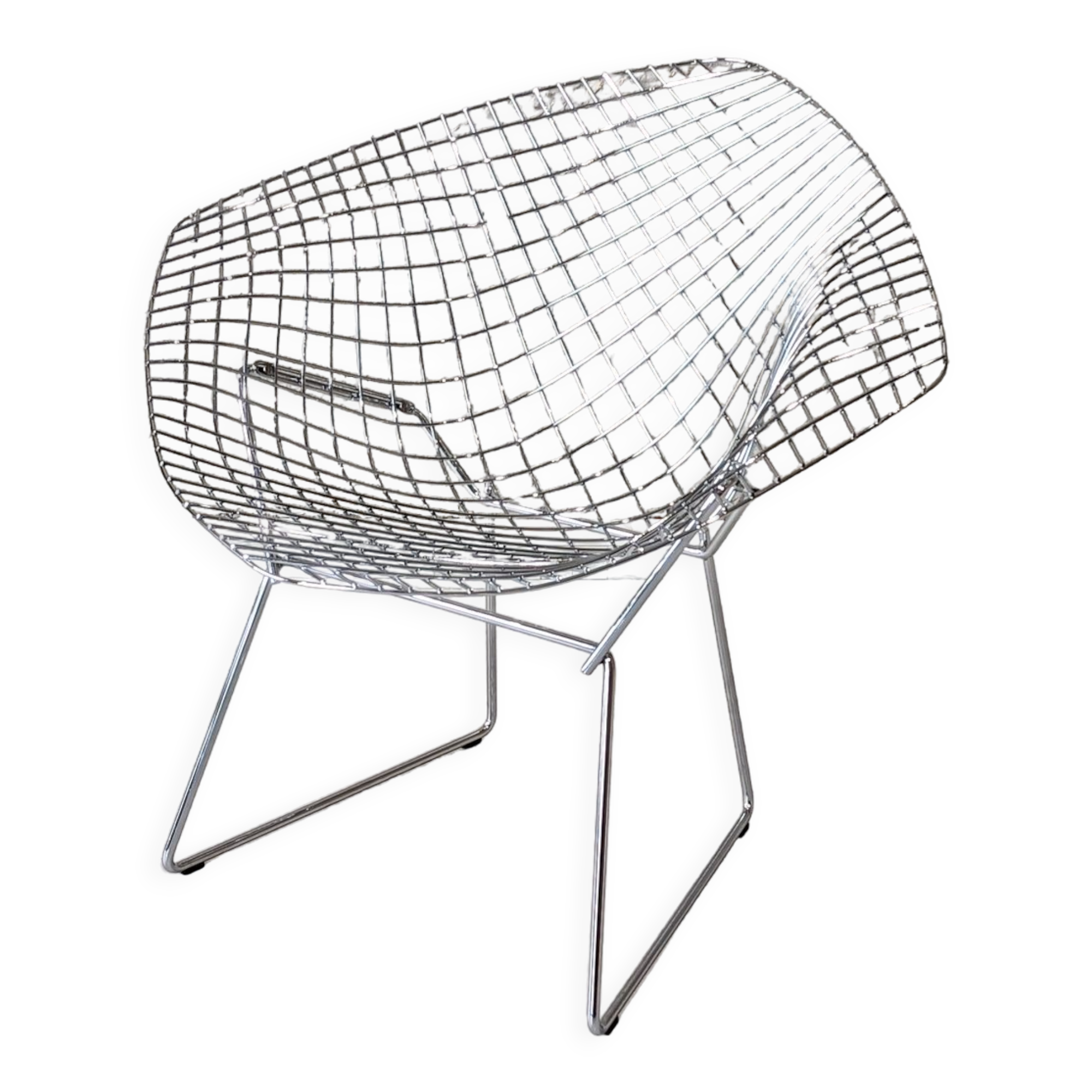 "Diamond" armchair by Harry Bertoia for Knoll