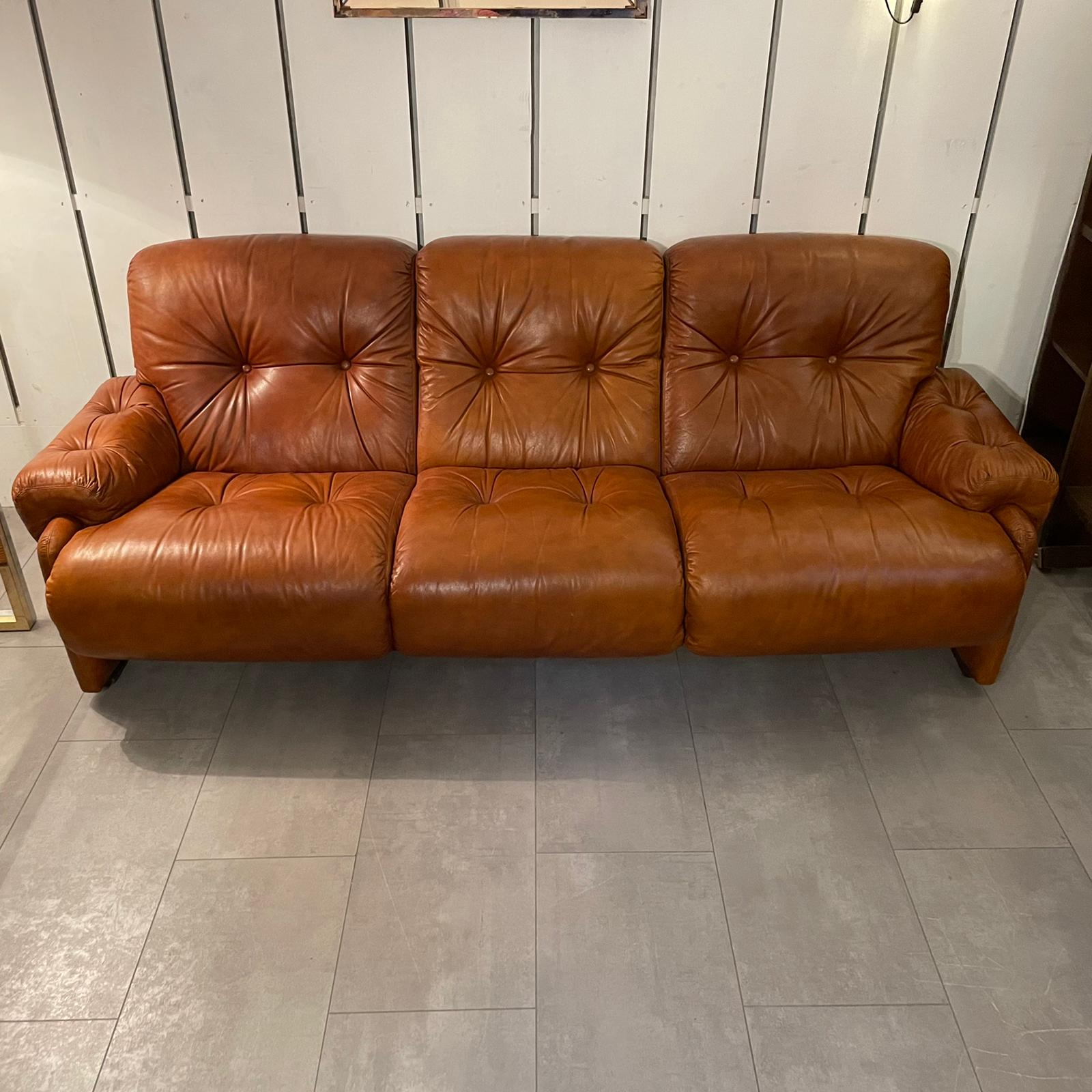 Vintage leather sofa