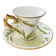 Bernardaud coffee/tea cup with saucer from the Frivole collection.