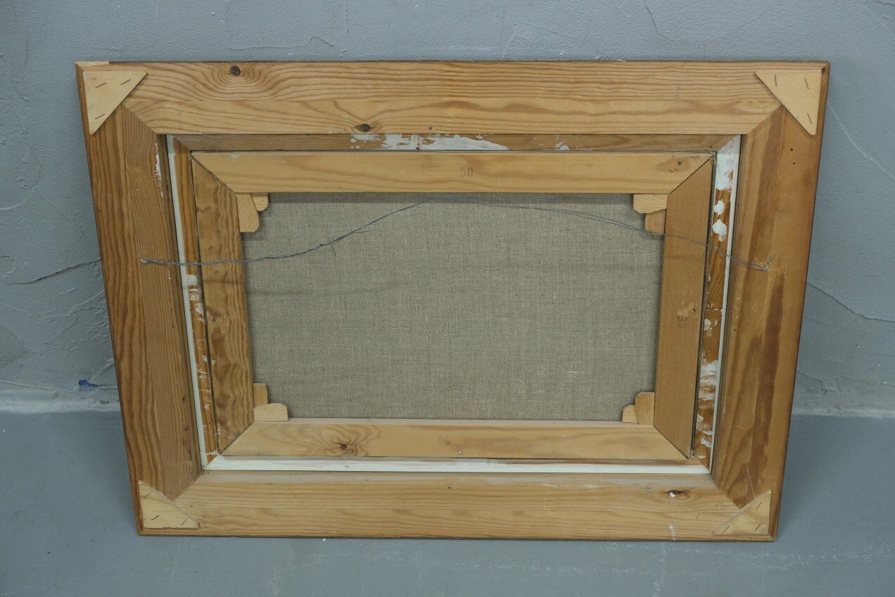 Gunnar Herman Berglund (1906-1992), Swedish Modern Painting, 1960s, Oil on Canvas