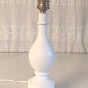 Wooden lamp foot turned by Philippe Capelle – 60s/70s