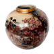 Vase boule craquelé satsuma