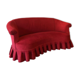 Napoleon III period toad sofa