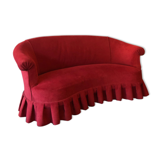 Napoleon III period toad sofa