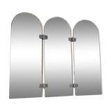 Miroir triptyque au mercure