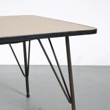Adjustable dining/coffee table by Rudolf Wolf for Elsrijk, Netherlands1950