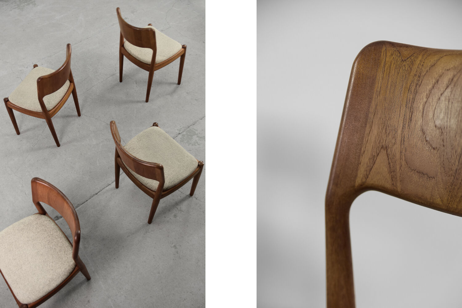 Chairs from Glostrup Møbelfabrik, 1960