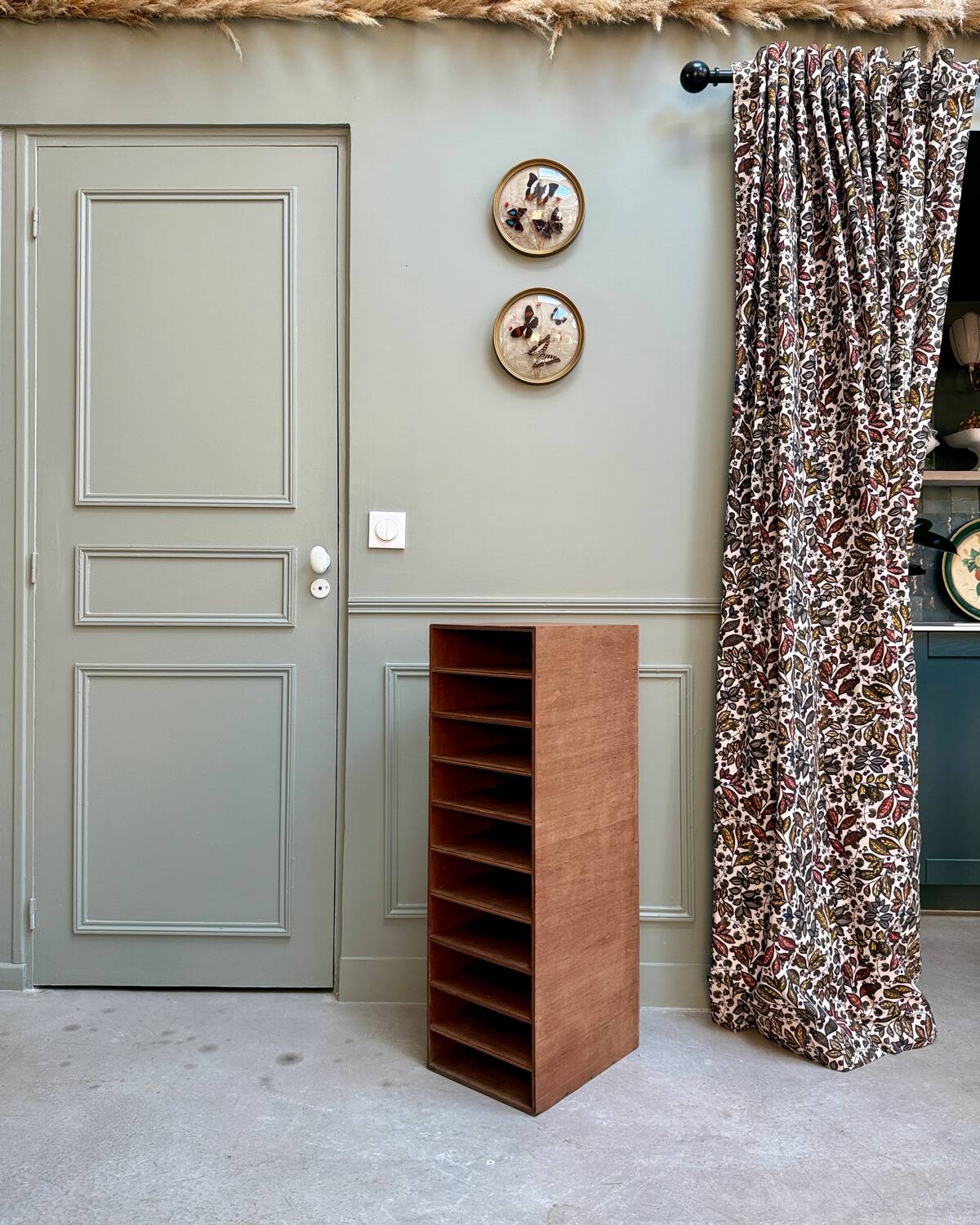 Meuble trieur en bois 70s (rénové)