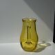 Pichet vintage en verre jaune