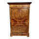 Secretary Louis Philippe in walnut bramble around 1830