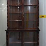 Victorian library in hand-carved hardwood