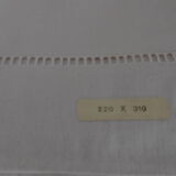 Parure de drap brodée, ancienne