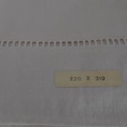 Parure de drap brodée, ancienne