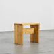 Perriand selection for Les Arcs: Pine stool circa 1973.