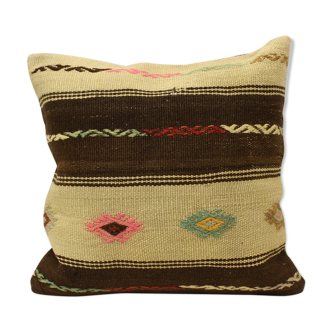 50x50 cm kilim cushion,vintage cushion cover