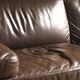 Designer leather sofa