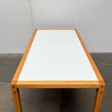 Vintage German Postmodern dining table or desk from the Profilsystem series by Flötotto, 1970s.