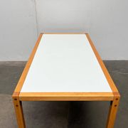 Vintage German Postmodern dining table or desk from the Profilsystem series by Flötotto, 1970s.