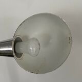 Workshop lamp with flexible arm vice attachment 50s
