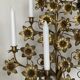 Pair of French brass church candelabras dating from the early 20th century