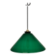 Suspension Cone opaline verte