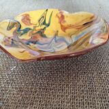 Glazed terracotta salad bowl