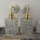 Paire d’appliques murales vintage