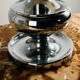 Chrome table lamp