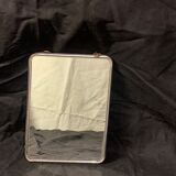 Old barber mirror with chain