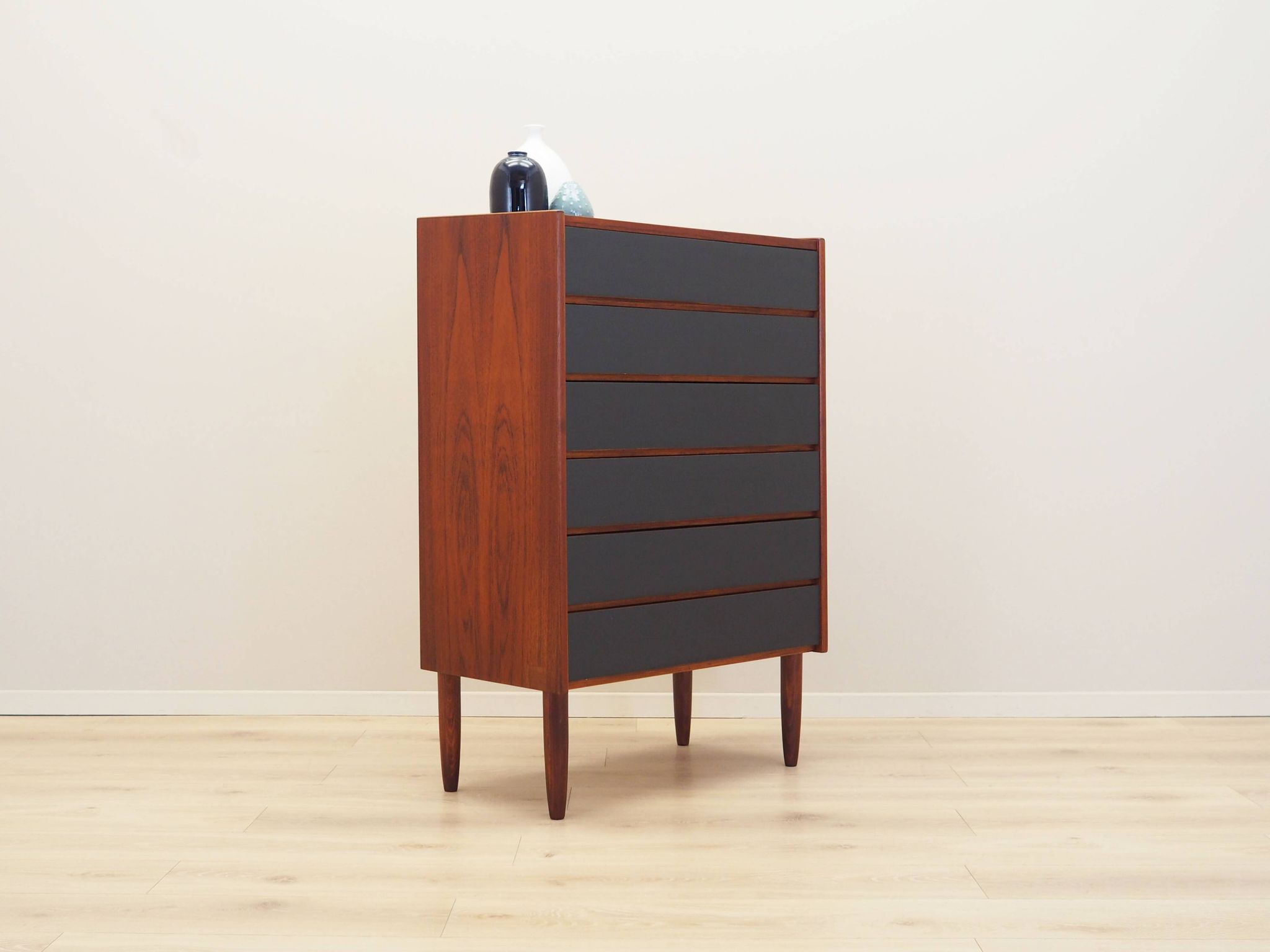 Teak chest of drawers, Danish design, 1970s, production: Denmark