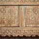 Antique mint green patinated TV cabinet (c.1900) #33