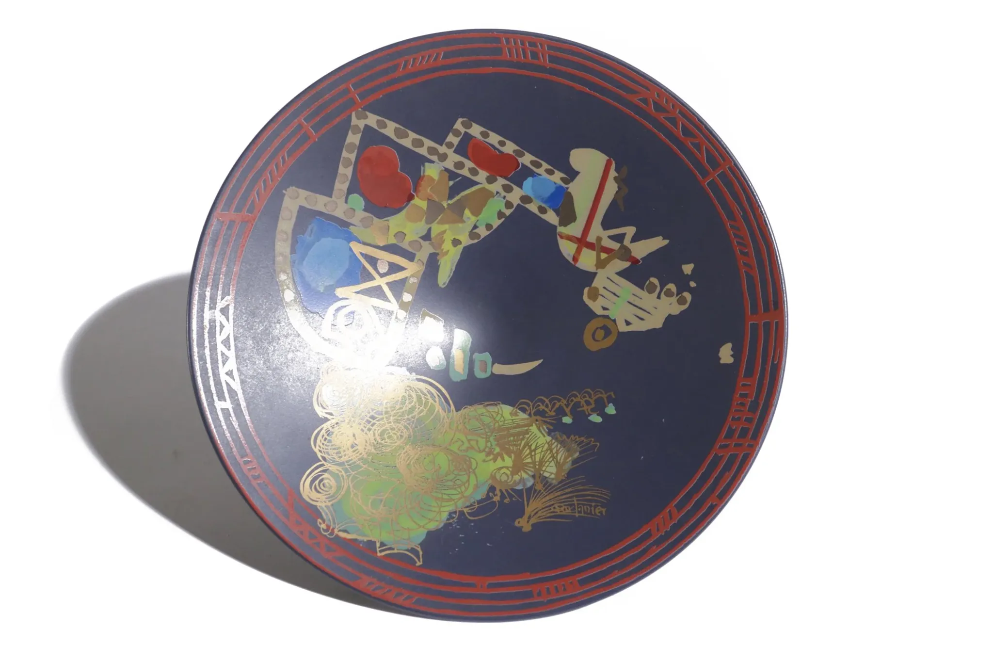 Vintage design Rosenthal Gilbert Portanier bowl 1980s