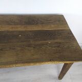 Oak farmhouse table