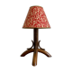 Vintage wooden lamp 50/60s