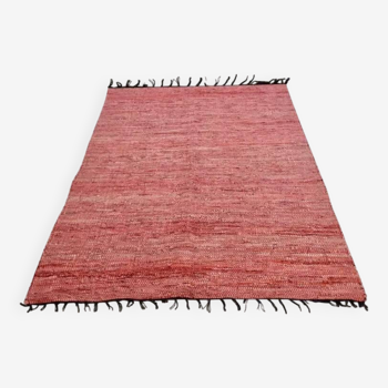 Tapis Indien en cuir