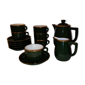 Coffee service bistrot porcelain Apilco