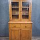 Two-body antique buffet in solid pine – glazed dresser – country style