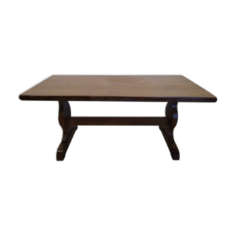 Solid oak farmhouse table
