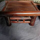 Mini bamboo table