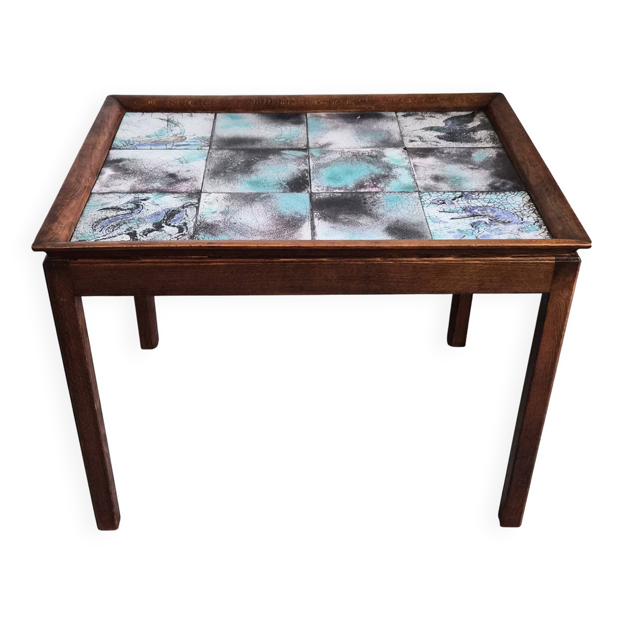 Scandinavian side table by Frits Henningsen 1940