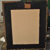 Large mirror ovle original ivy decoration 50x60cm