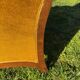 Art Deco velvet armchair