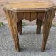Selette Art Deco style octagonal pedestal table
