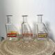 Set of 3 decanters ricard 50cl